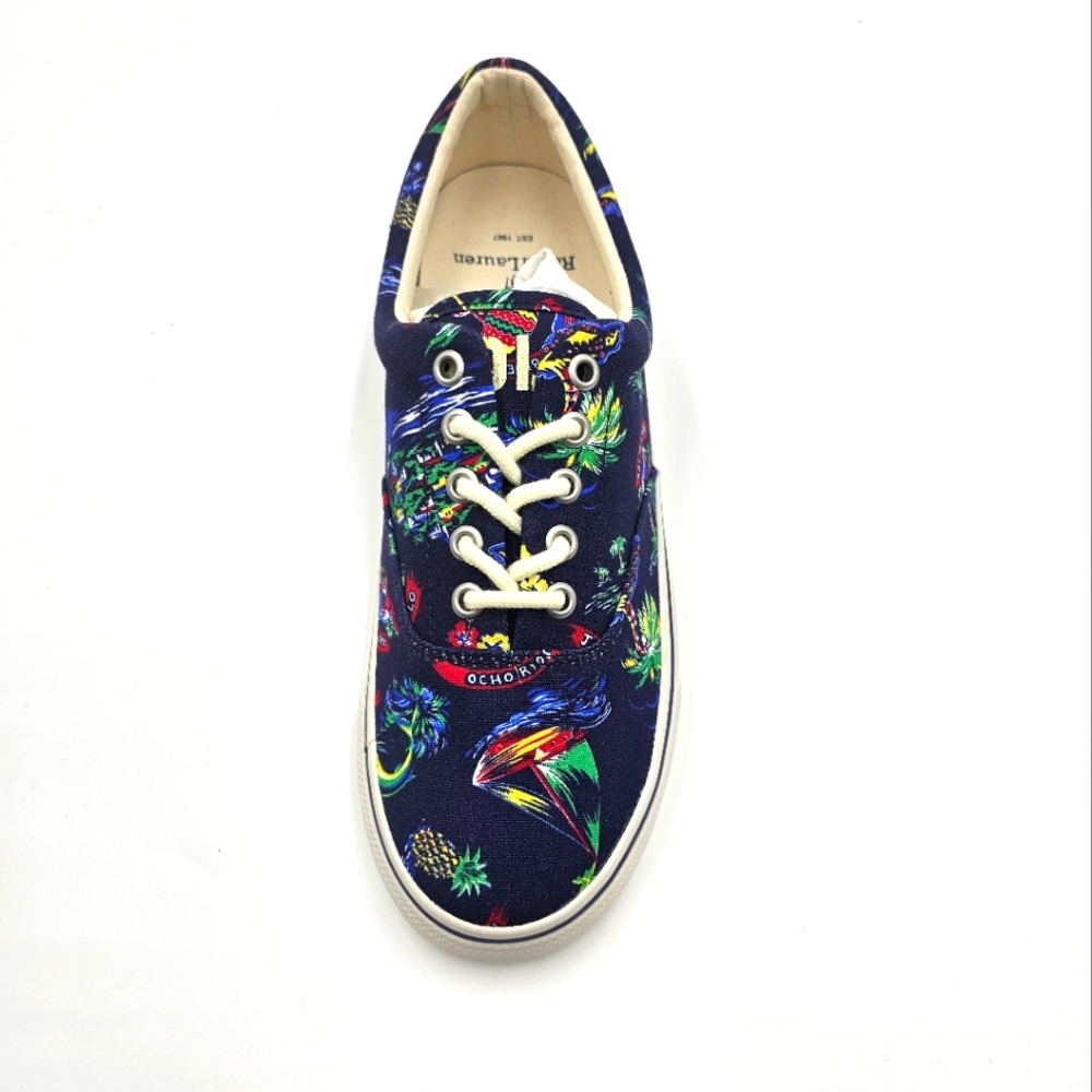 Men printed canvas shoes